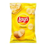 Delicious Lay’s Potato Chips, Classic, 8 oz Bag
