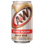 Diet A&W Root Beer, 12 fl oz – 12 Cans pack